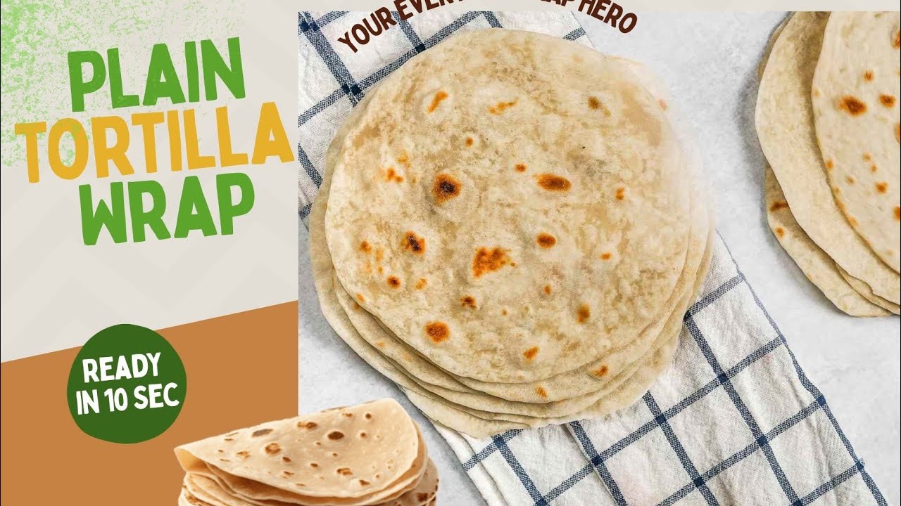 Soft & Easy  homemade tortilla recipe/How to make tortilla bread at home