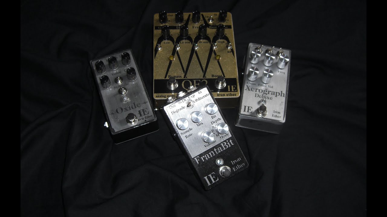 Iron Ether - Boutique Guitar Effects Pedals Teaser