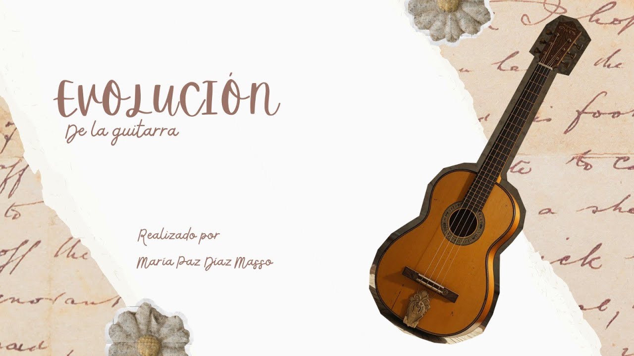 EVOLUCIÓN DE LA GUITARRA