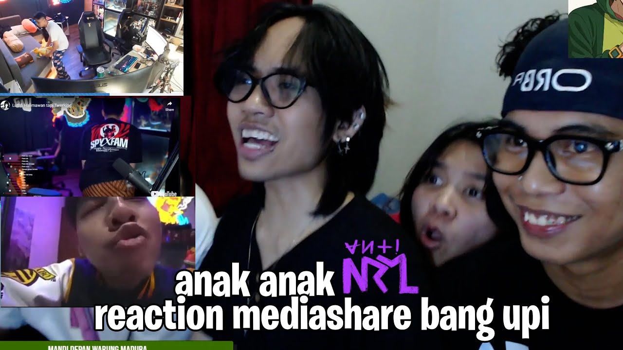Orang orang anti nrml reaction mediashare bang upi