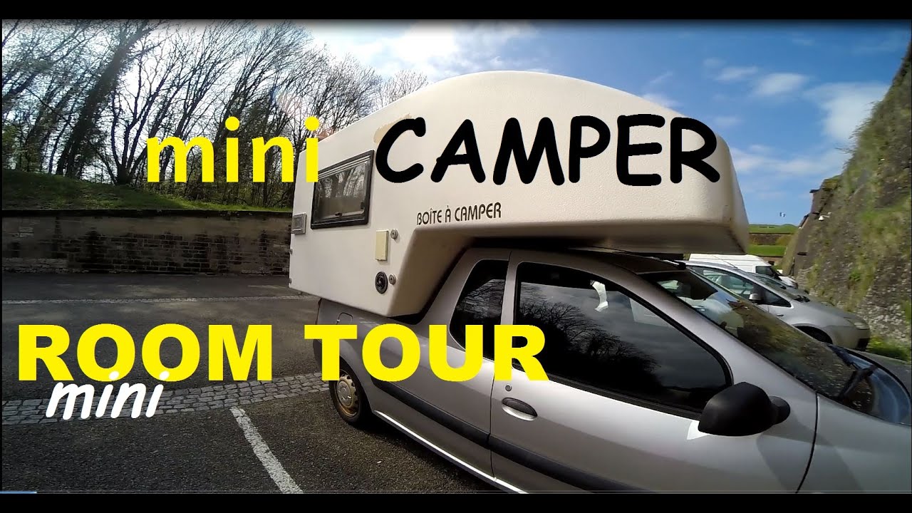 [#123] 🚐 VAN TOUR Minicamper ❗ 🔴 DACIA LOGAN Pick-Up 🔴  RoomTour #kamperlife