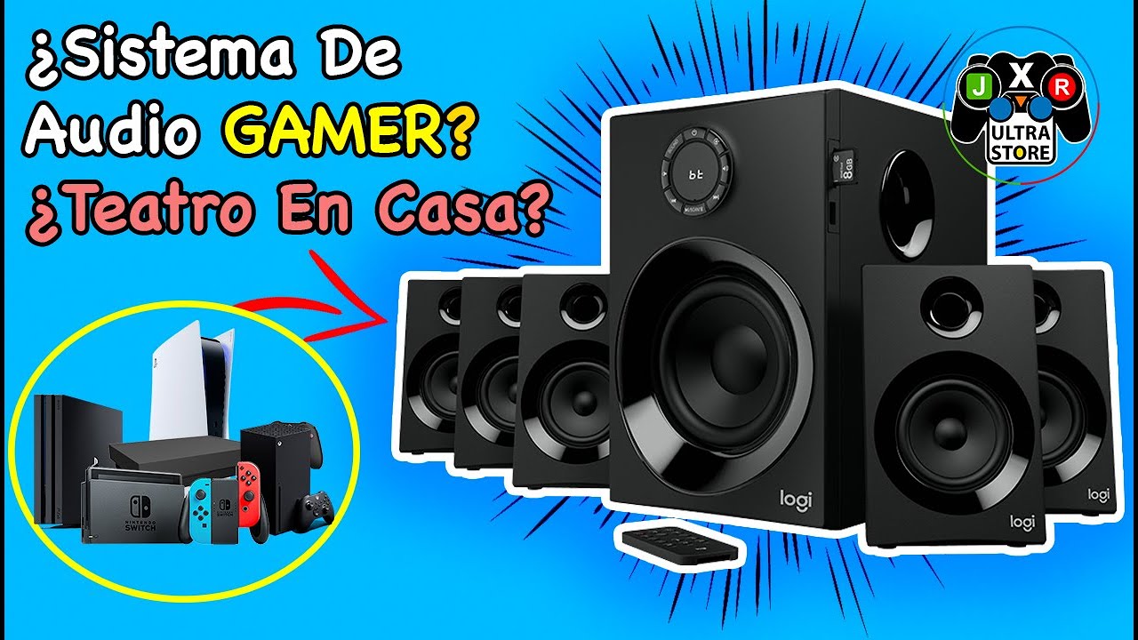 📦 UNBOXING Parlantes LOGITECH Z607 Sistema De Audio Ideal Para GAMERS Teatro En Casa Review | JxR