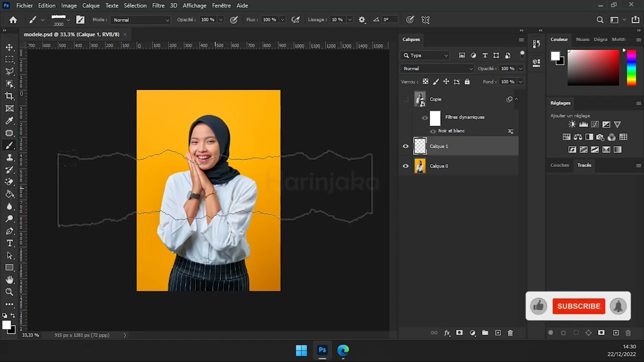 [TUTO PHOTOSHOP] : EFFET PAPIER DÉCHIRÉ