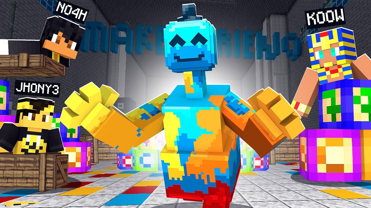 SE ESCONDA DO DOEY no MINECRAFT (Poppy Playtime 4)