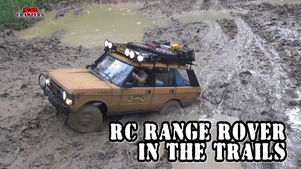RC Range Rover in the Rain!