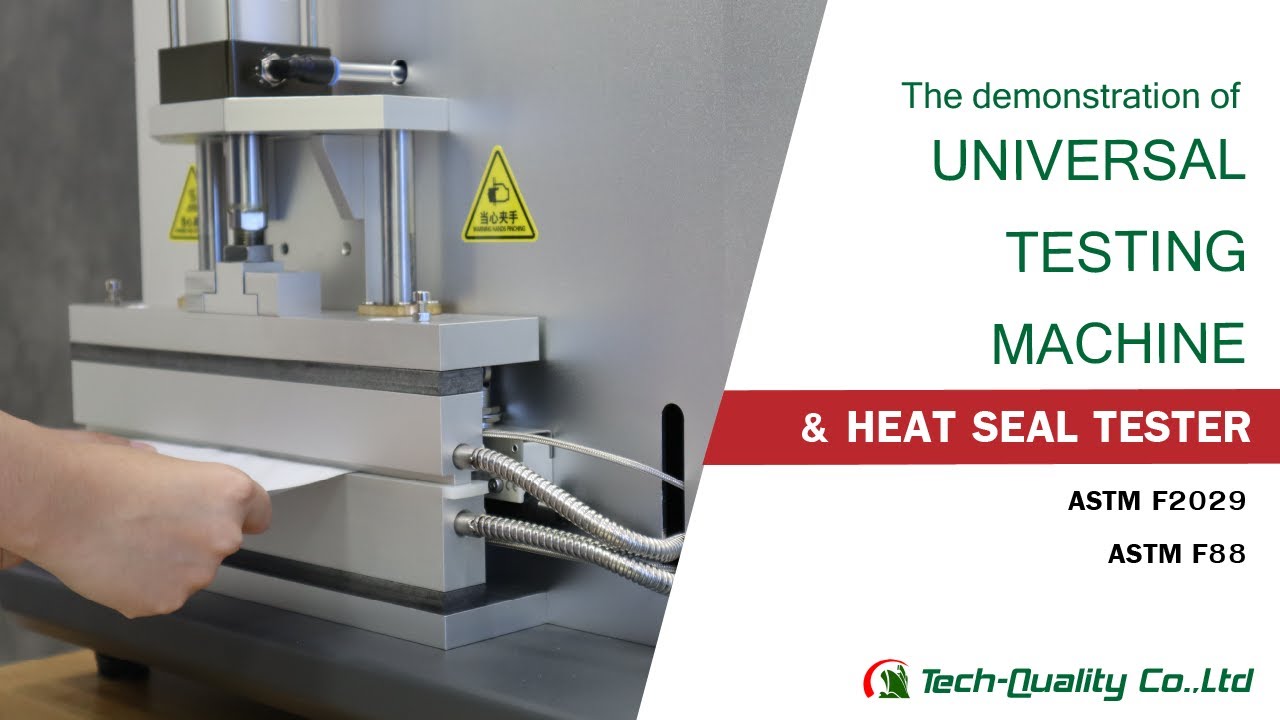 ASTM F2029 Heat  Seal Tester & ASTM F88 Seal Strength Tester ทดสอบการปิดผนึกด้วยความร้อน