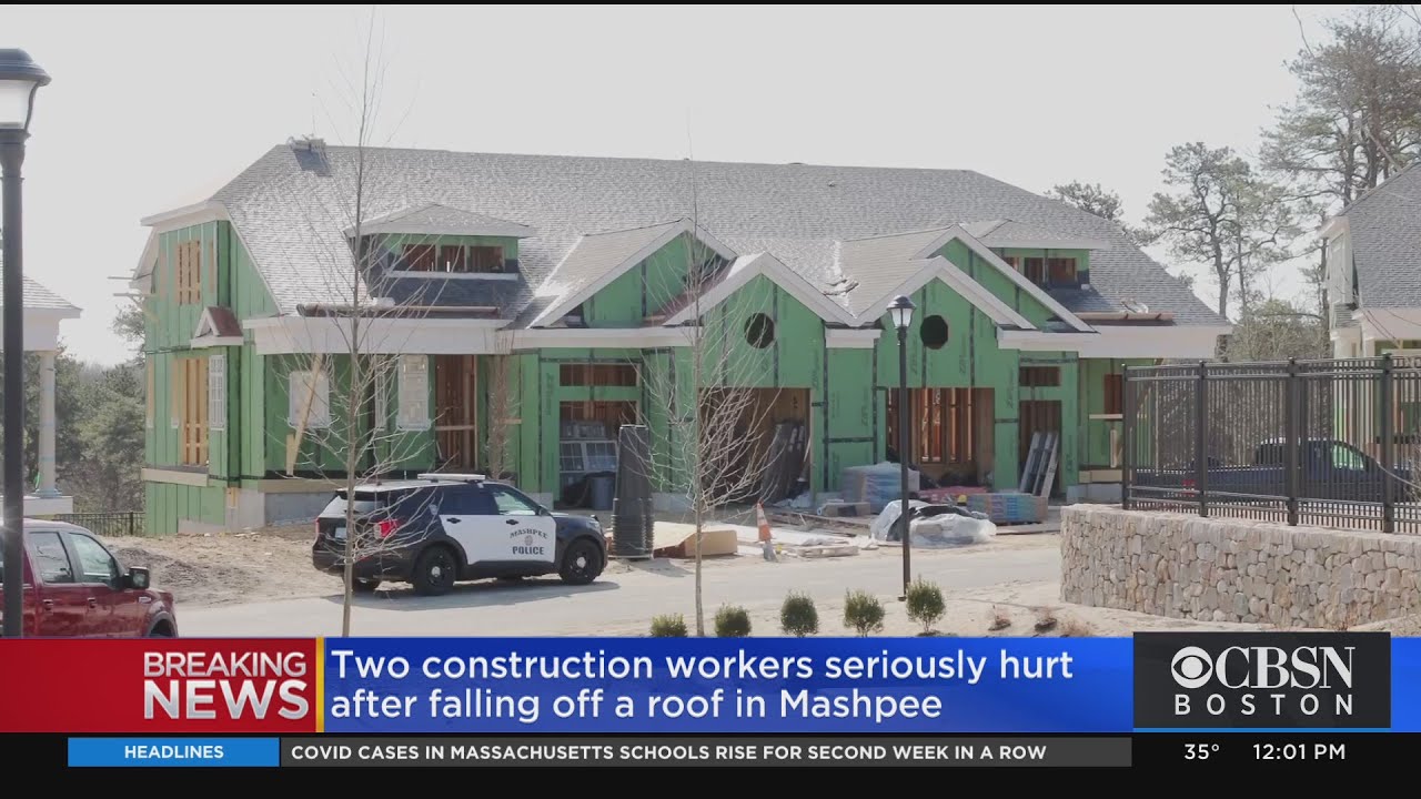 2 Workers Hurt After Falling Off Icy Roof In Mashpee