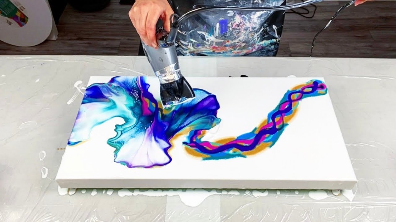 # 308 - AMAZING RESULTS! Using Primary Elements in my Dutch Pour! ~ Acrylic Pour Painting