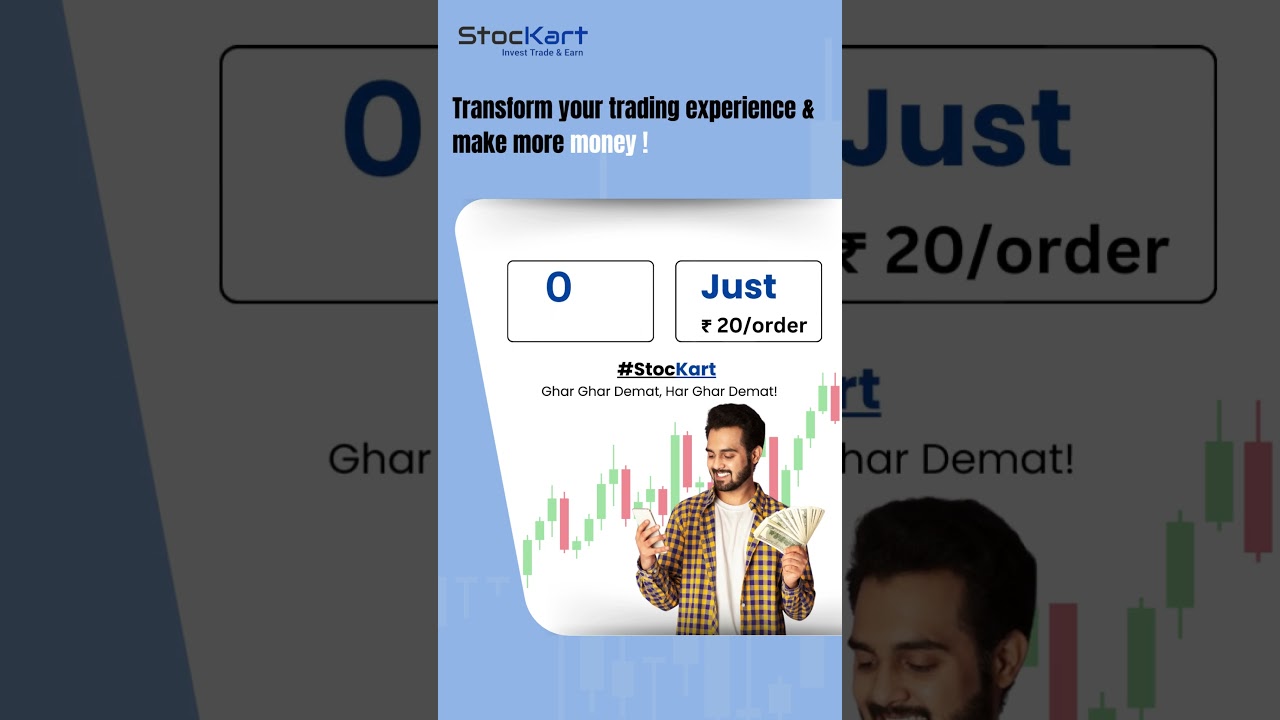 Upgrade your trading journey and unlock financial success with StocKart 💼💸 #stockmarket #broker