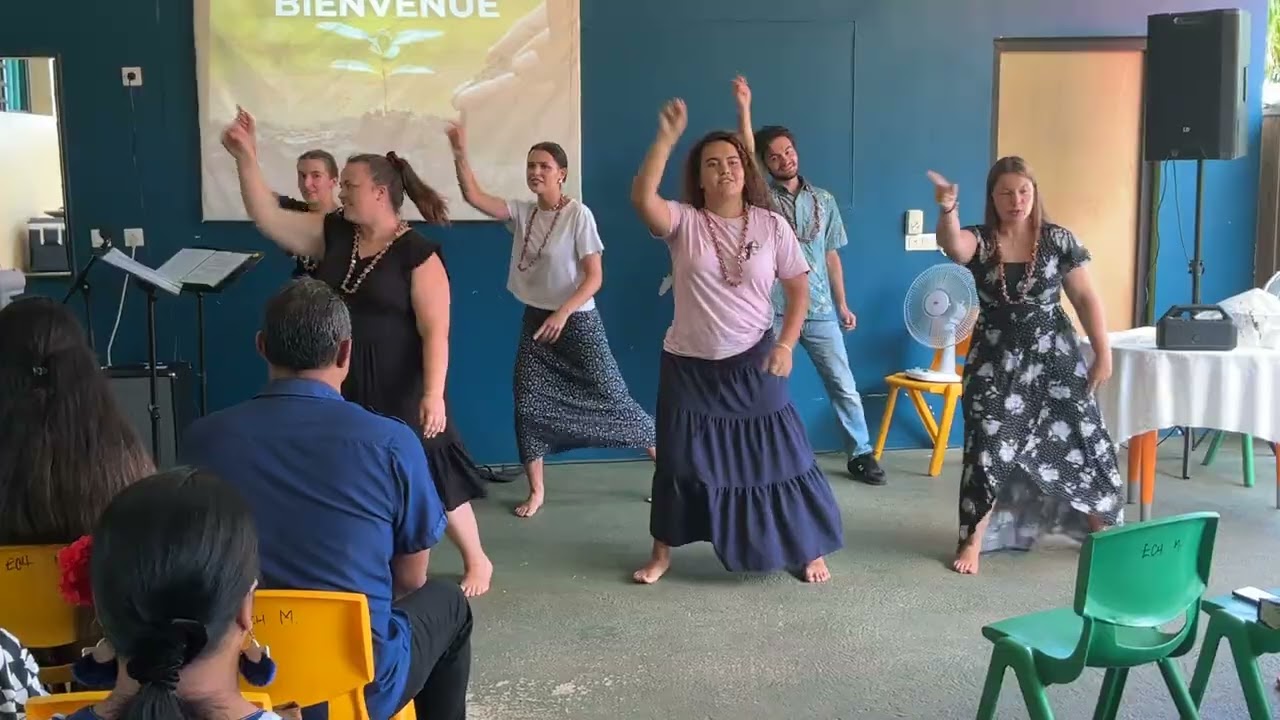 CHORÉGRAPHIE de la jeunesse en mission à (l’Eglise la Chambre Haute) de Moorea-maatea 8/02/2026