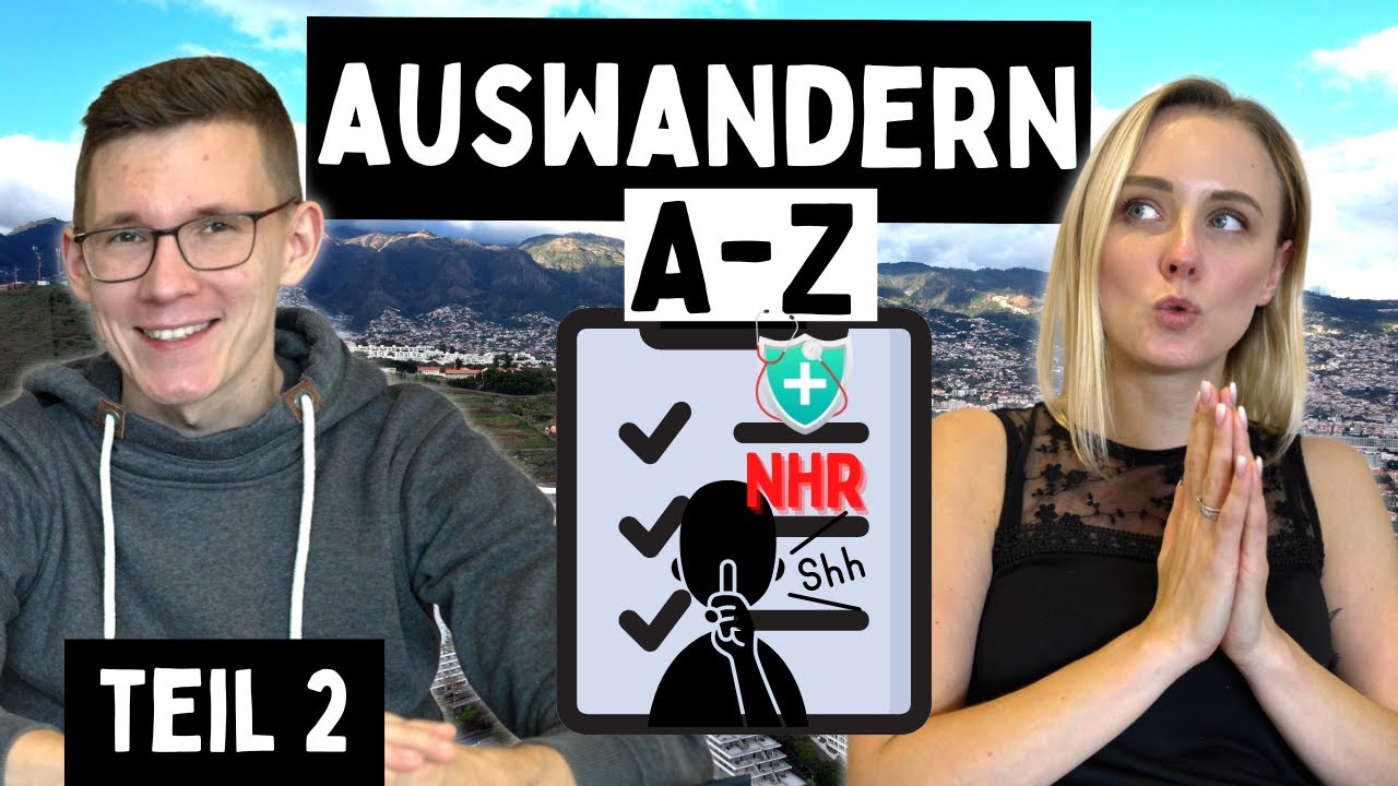 AUSWANDERN nach MADEIRA 2024 - Arbeit finden, NHR, Bonustipps (Teil 2)