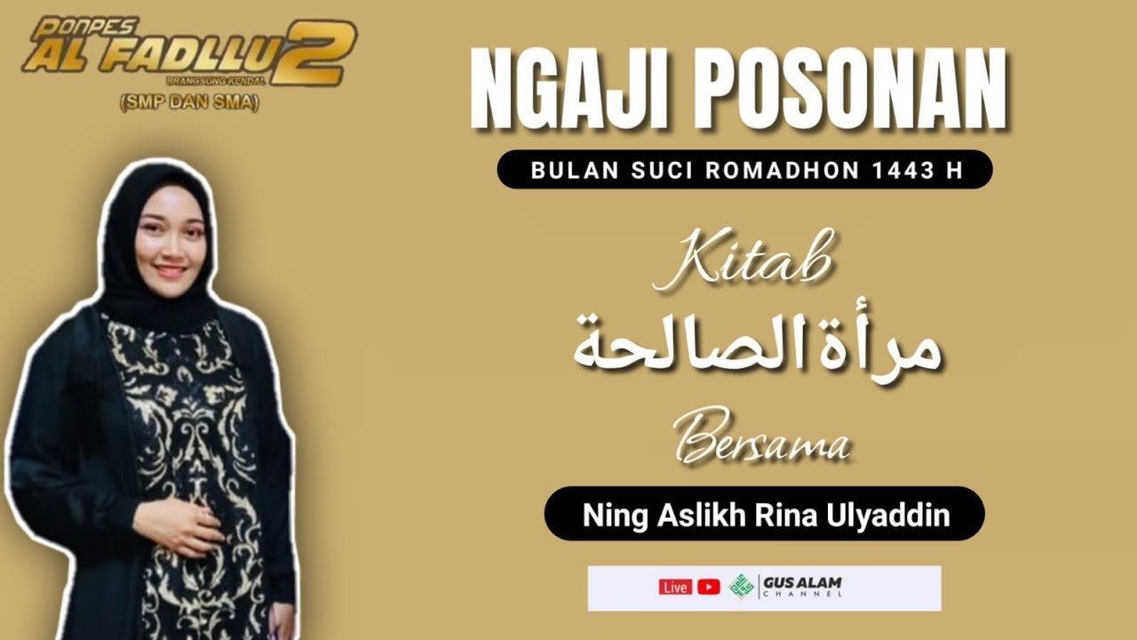 Ngaji Maratus Sholihah Oleh Ning Asliksh Rina Bag.3