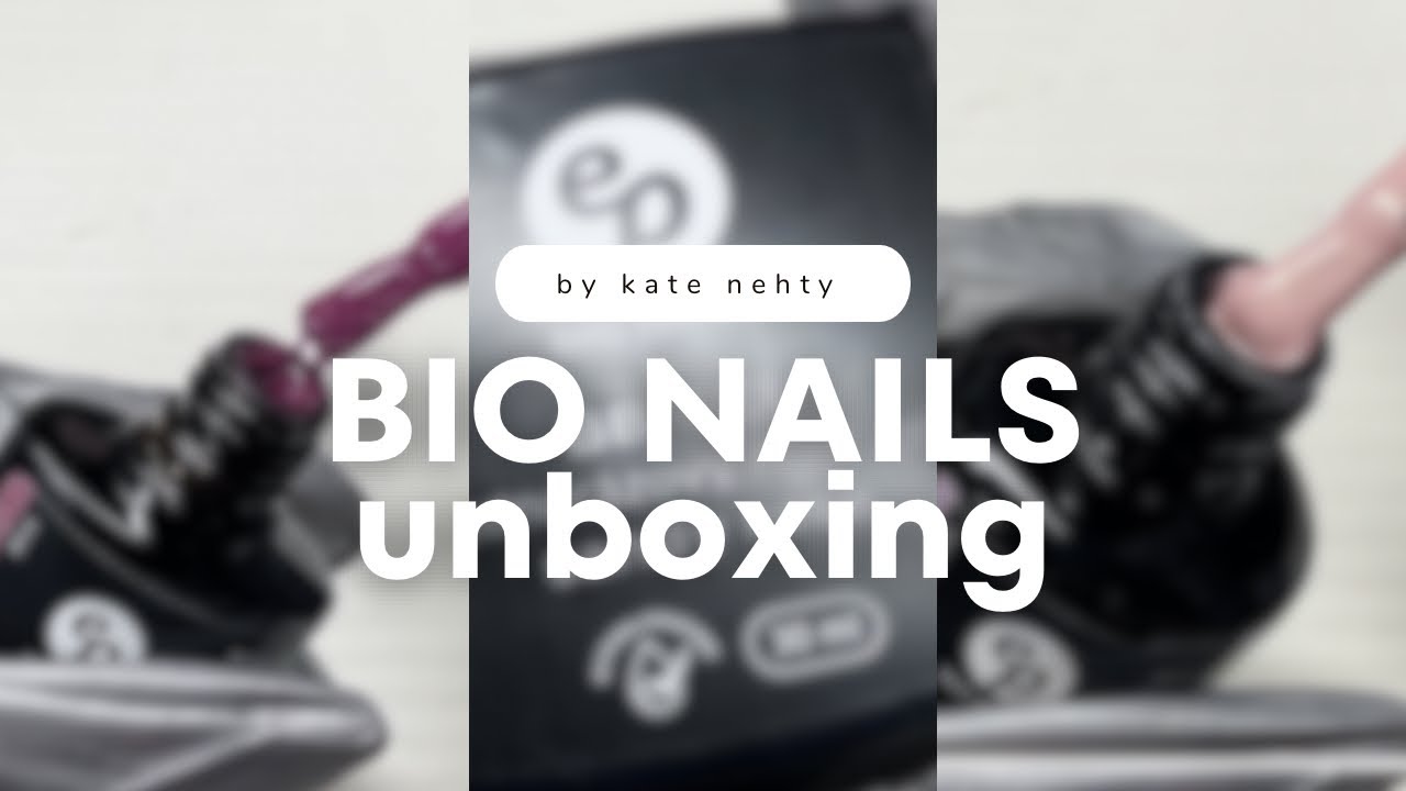 Unboxing BIO NAILS, první dojmy, ukázky vzorníčků 💅🏻 | Kate nehty