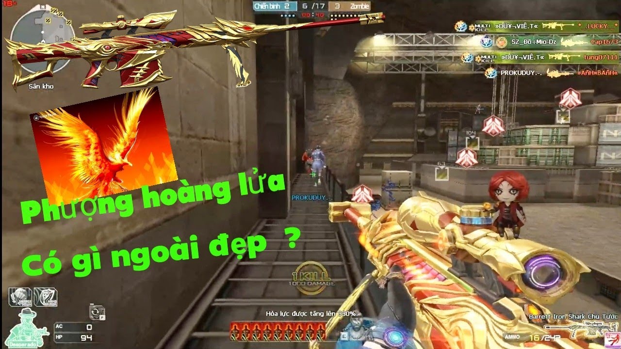 Đột K&iacute;ch - Barrett M82A1 Chu Tước - Chim lửa với gi&aacute; 40% ))