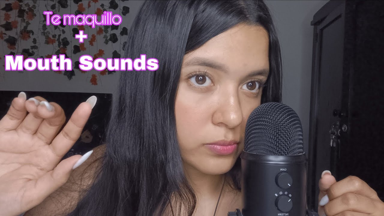 ASMR Te maquillo 👁👄👁 | Mouth Sounds 
