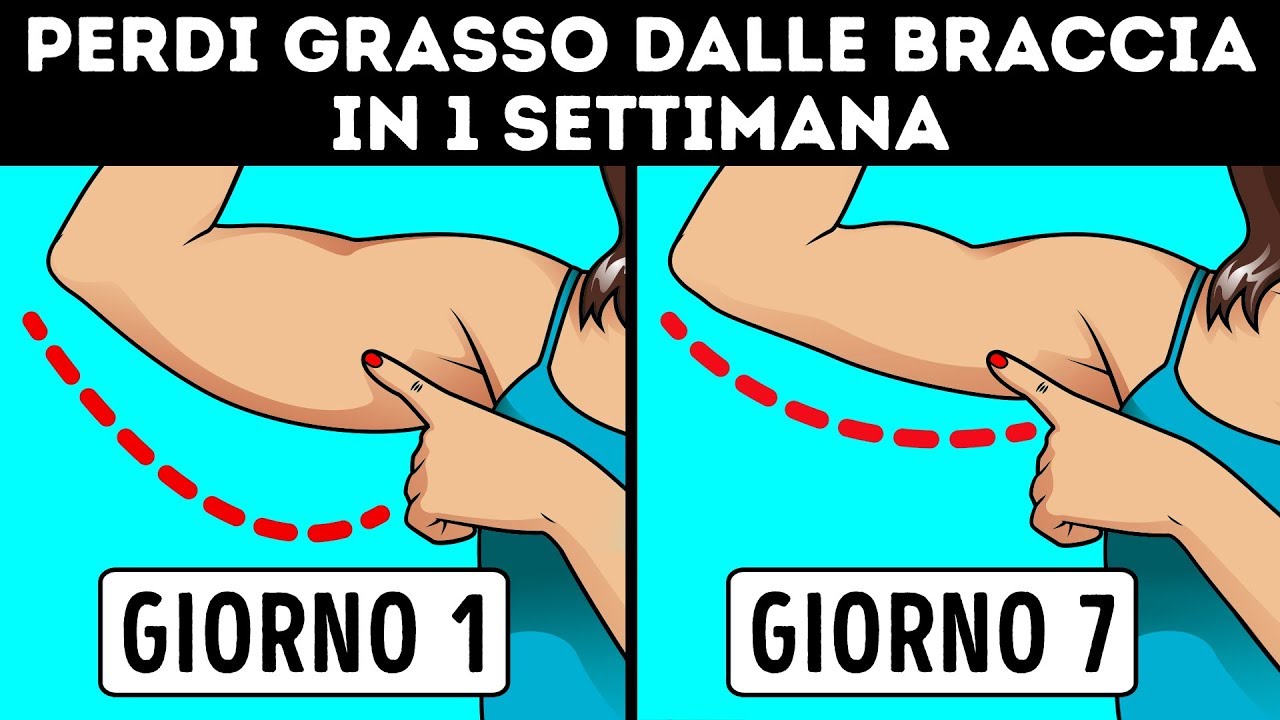 Come Eliminare le Braccia Flaccide in Non Più di 7 Giorni!