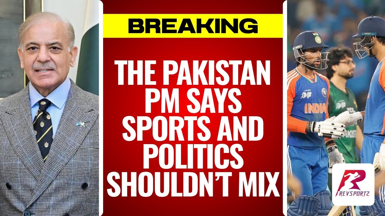 The PAK PM says Sports & Politics shouldn&rsquo;t mix & hence PAK will not play IND in solidarity with BAN
