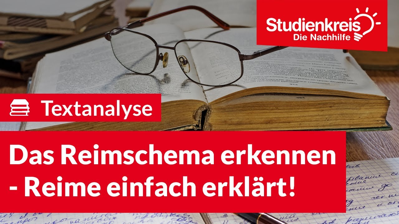 Das Reimschema erkennen - Reime einfach erkl&auml;rt! | Deutsch verstehen mit dem Studienkreis