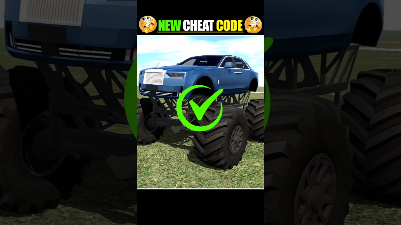 Monster Rolls Royce Cheat Code In Indian Bike Driving 3d #shorts