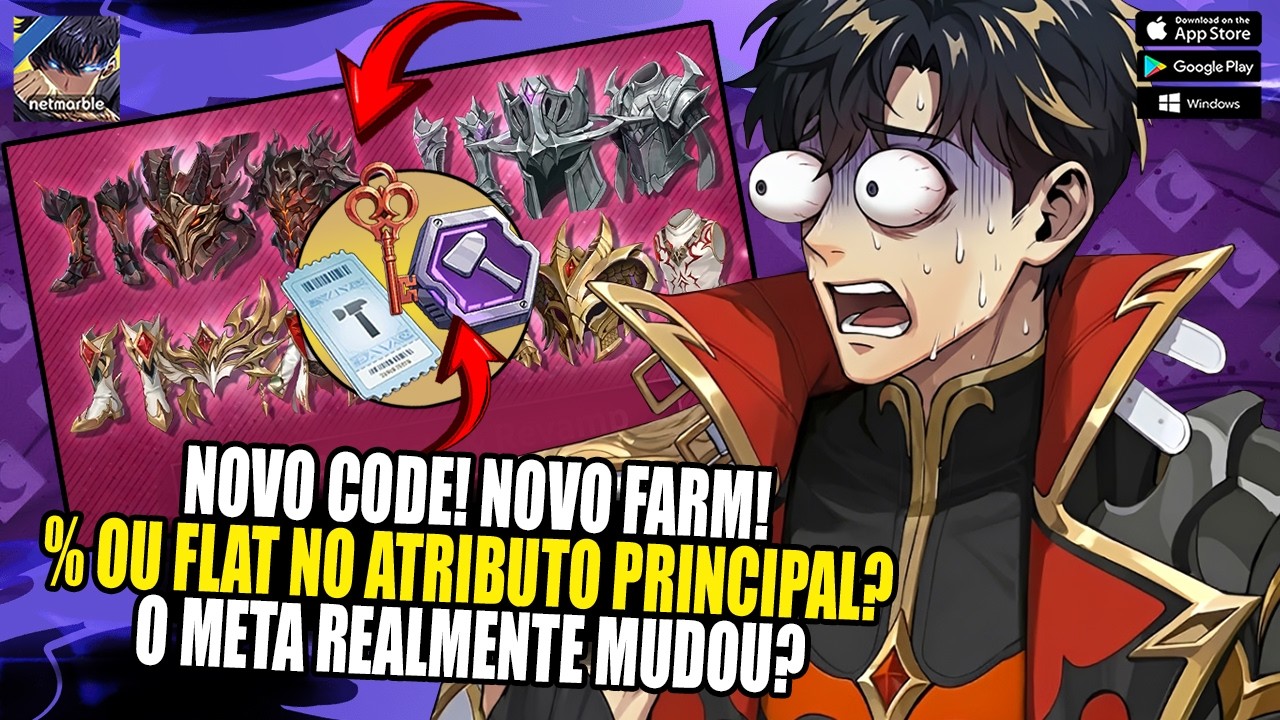 OS NOVOS ARTEFATOS SÃO MELHORES QUE OS ANTIGOS? ENTENDA O NOVO FARM! SOLO LEVELING ARISE