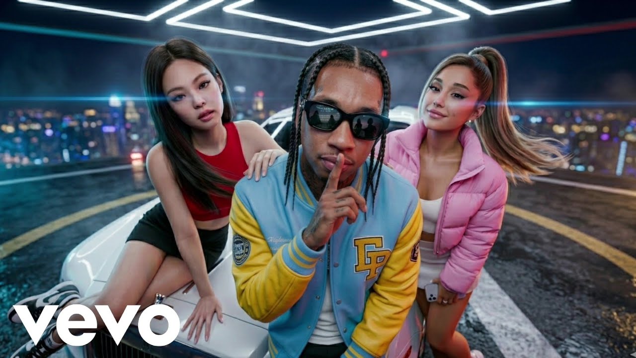 Tyga, Ariana Grande - Low End (ft. Travis Scott,Jennie, Ros&eacute;) 