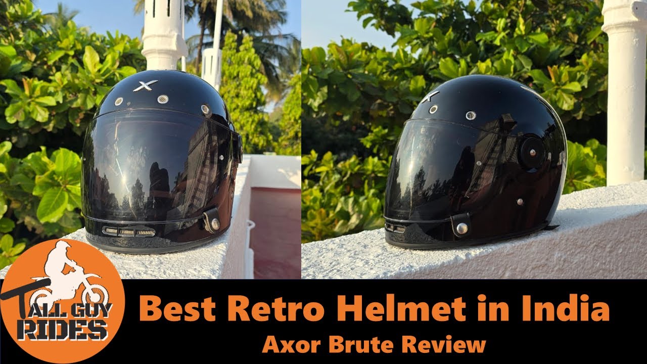 Axor Brute | Лучший ретро-шлем в Индии | Характеристики | Плюсы и минусы | Где купить