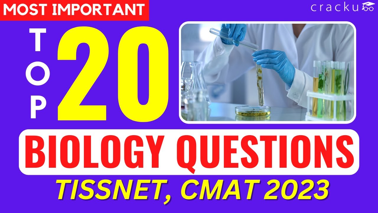 Most Expected GK Biology Questions | General Knowledge For MBA Exams 2023 | TISSNET & CMAT