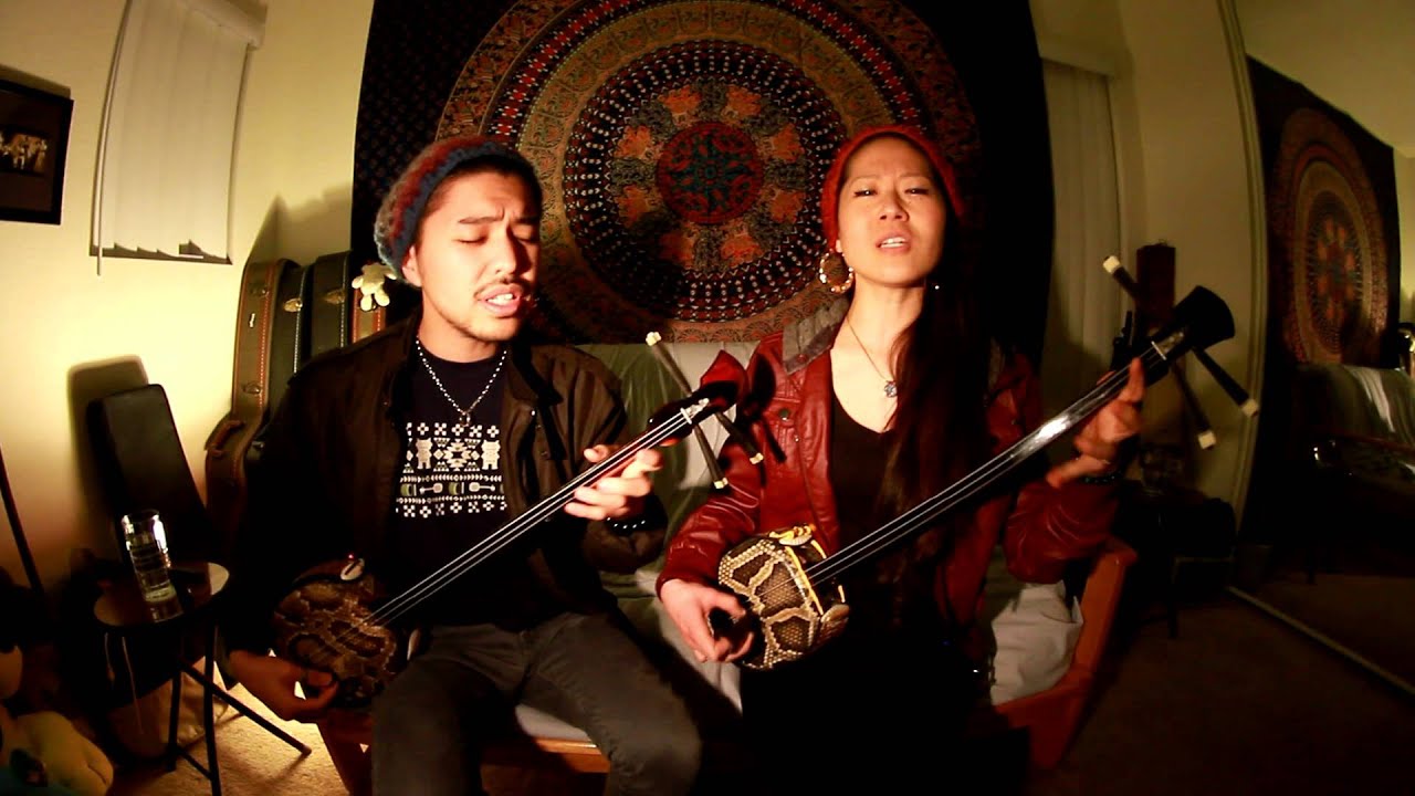 豊年音頭 - Hounen Ondo (Yuna & Tida) Okinawa Sanshin