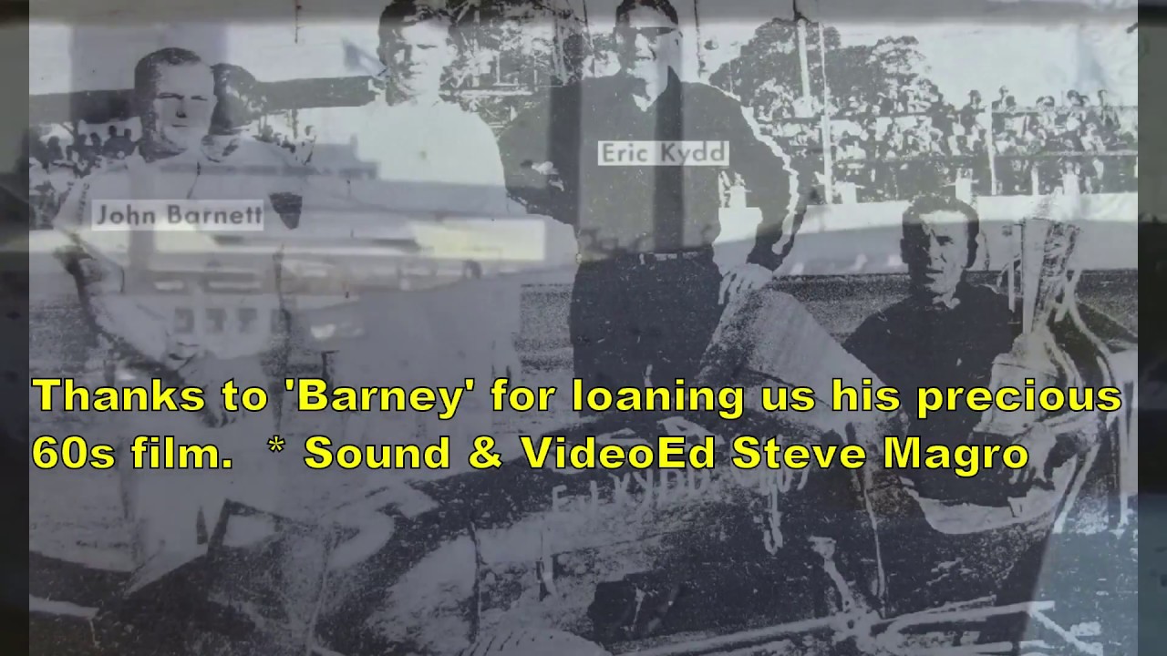 Lew Marshall and Jim Airey 1966 Westmead Speedway