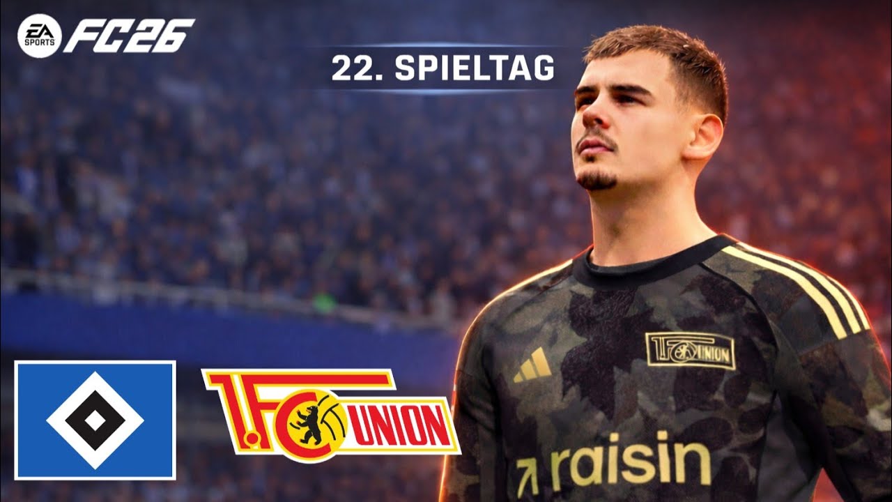 FC 26 | Hamburg vs Union Berlin – Bundesliga 22. Spieltag | PS5™