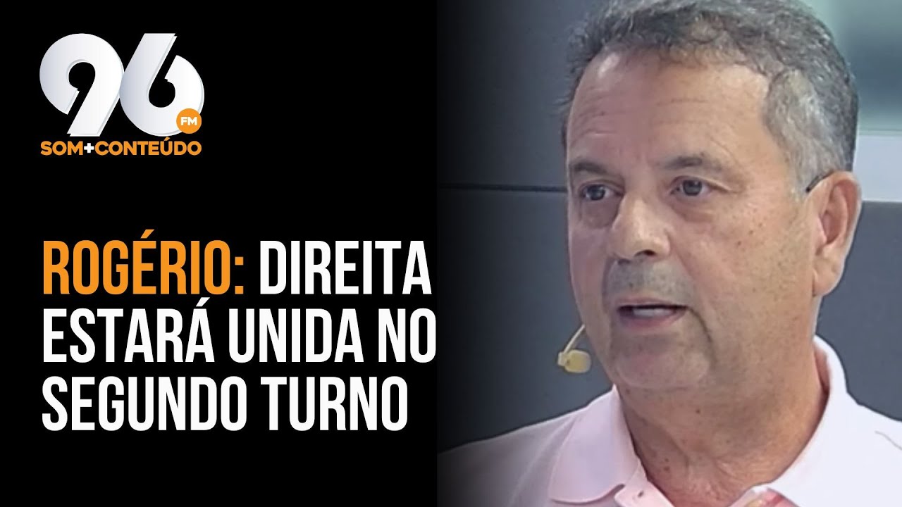 ROGÉRIO MARINHO CITA 'PACTO' ENTRE DIREITA PARA APOIO EM CASO DE SEGUNDO TURNO