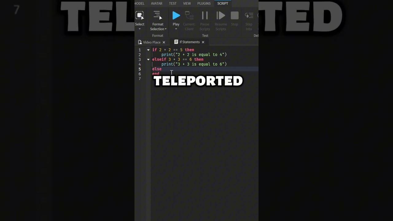 Elseif And Else Statements Part 2! | Roblox Studio Tutorial Part 19 #robloxfyp #robloxstudio #OBTADG