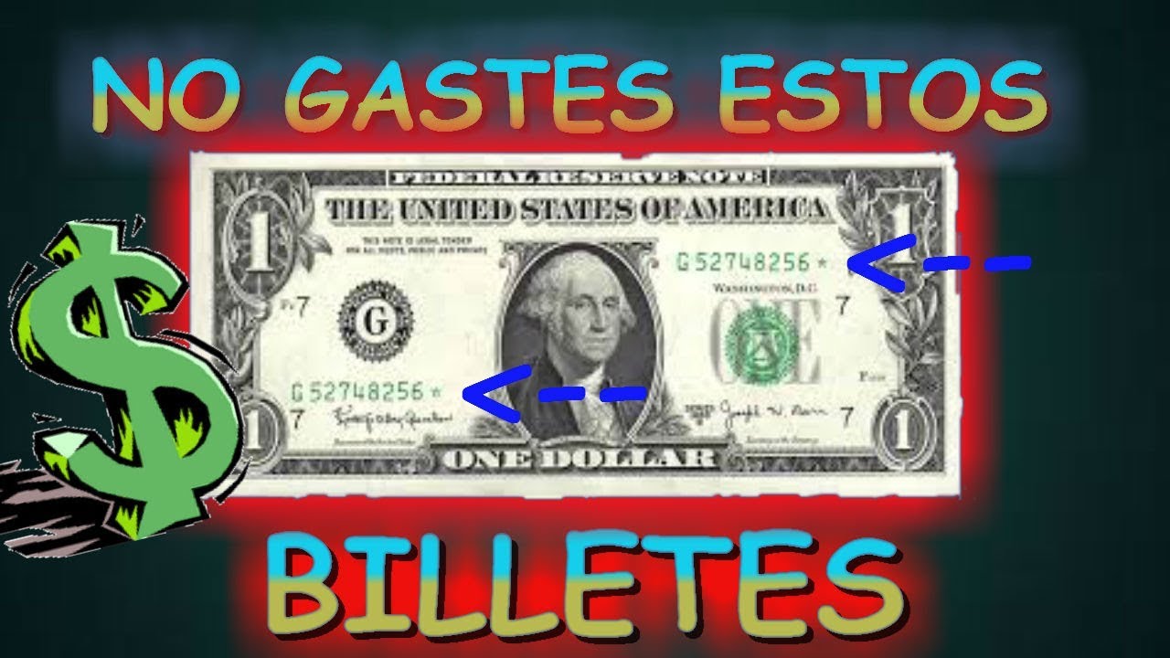 BILLETES CON ERRORES Y VALEN MUCHO MAS DINERO