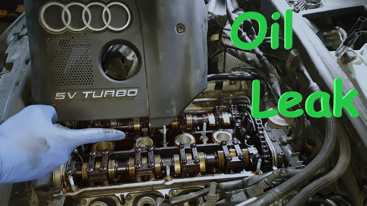 Замена прокладки клапанной крышки Audi A6 1.8t tt vw