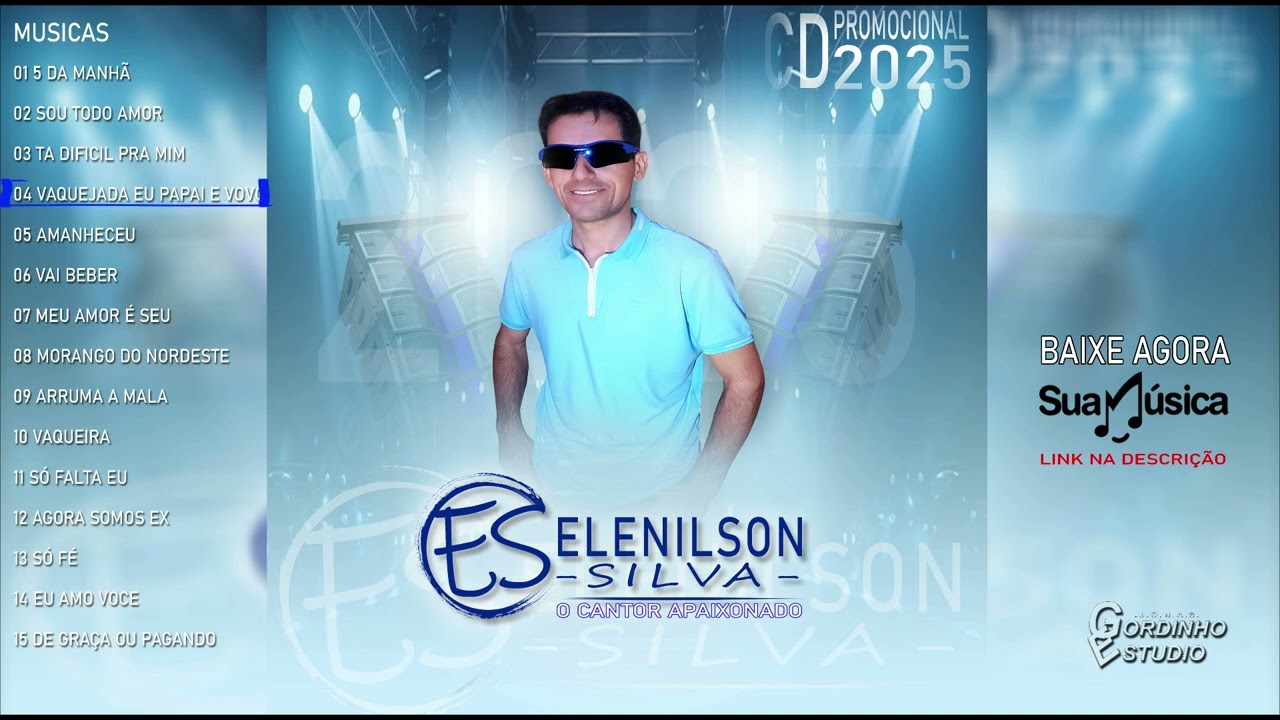 ELENILSON SILVA 2025 / CD COMPLETO
