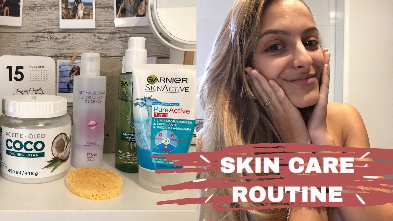 ✨MI RUTINA de CUIDADO FACIAL ACTUALIZADA✨ | Rutina facial de noche | @mariabarrancoo