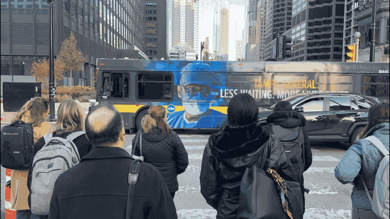🇺🇸 Downtown CHICAGO Loop Morning Commute Walking Tour | November 13, 2025 City Sounds