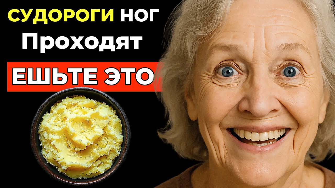 Питание от СУДОРОГ в НОГАХ - Простые продукты, которые лечат Мышцы и Нервы