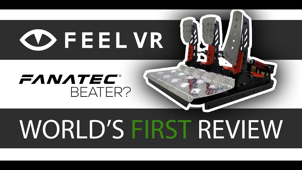 Feel VR Pedals Review | First consumer review | Better than Fanatec?