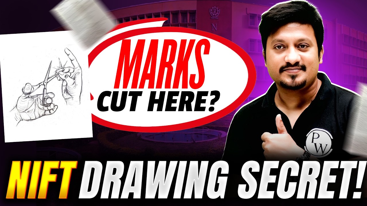 Why Most Students Lose Marks in NIFT Drawing Exam? 😨 (Avoid These Errors!)