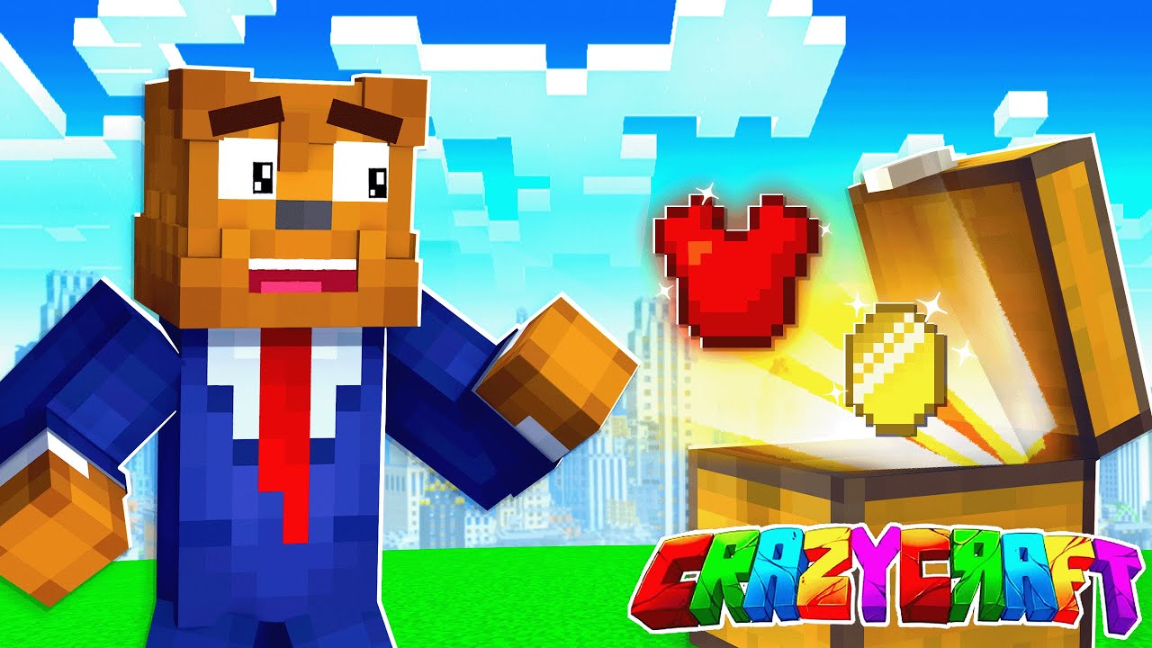 Creating EVERY OP ITEM In Minecraft Crazy Craft