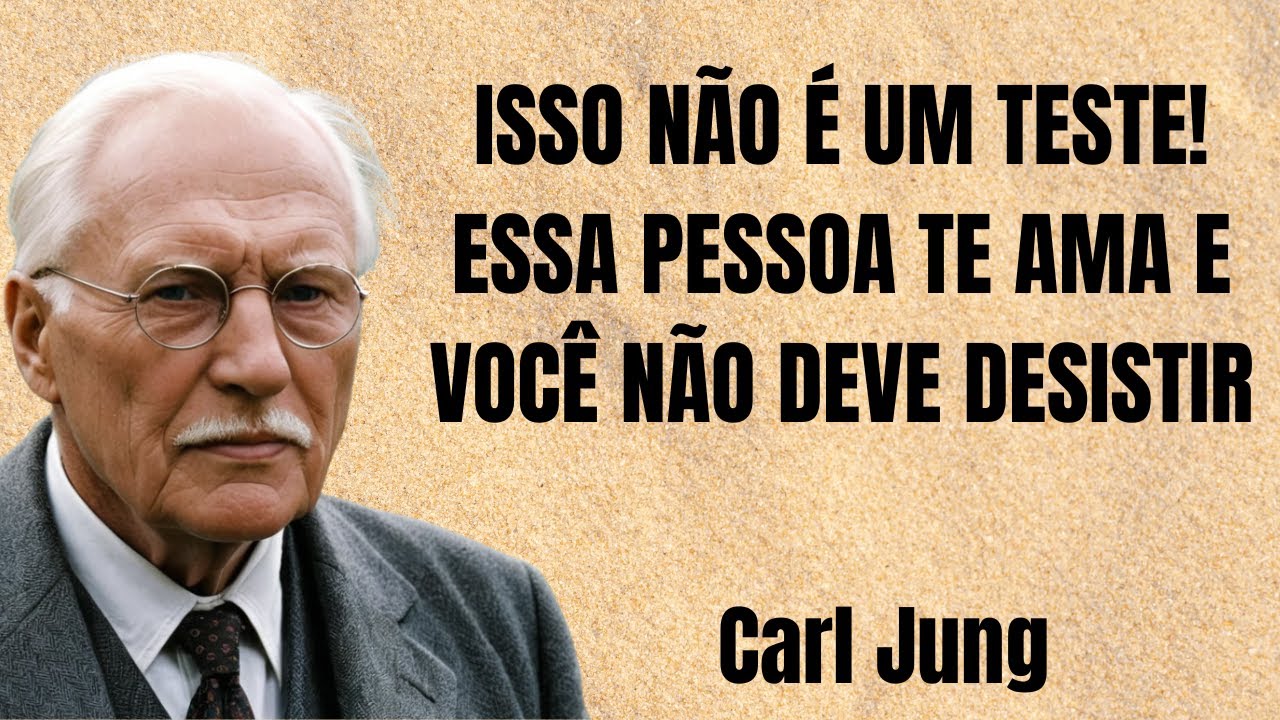 Chama gêmea: Esta pessoa te ama. NÃO DESISTA! | Carl Jung