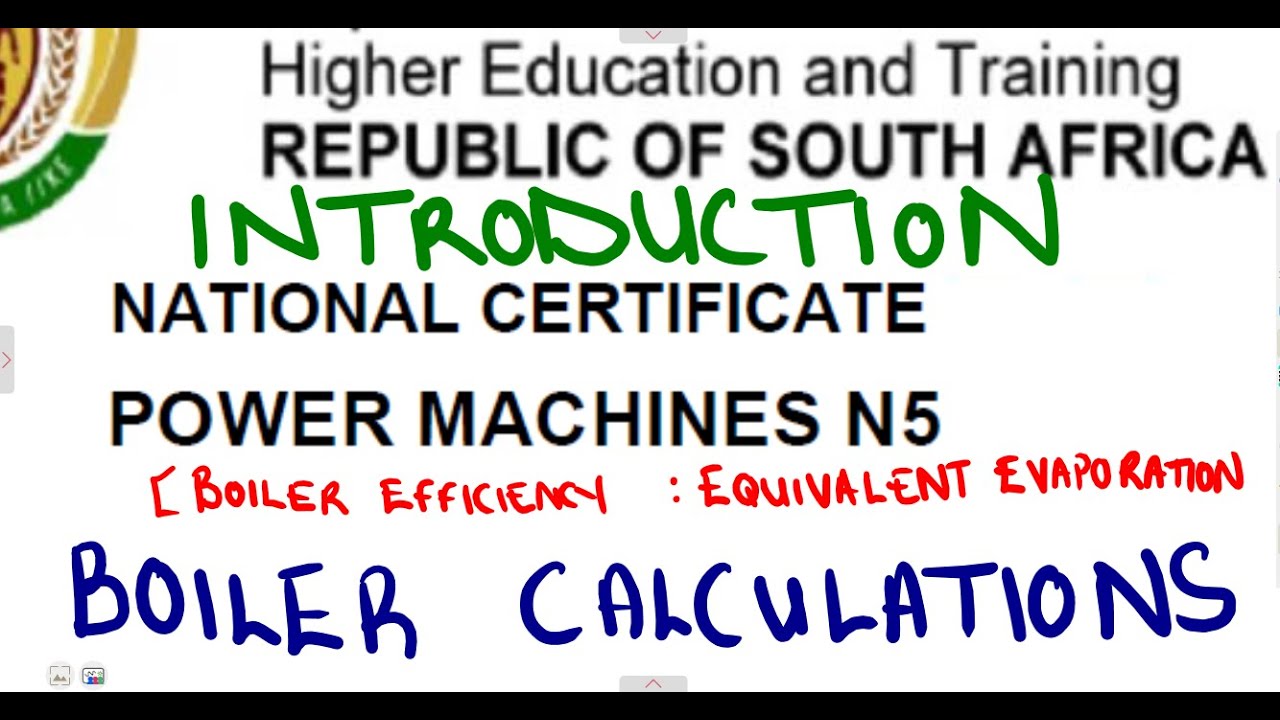 Power machines N5 Boiler Calculations - Boiler Efficiency and Equivalent Evaporation