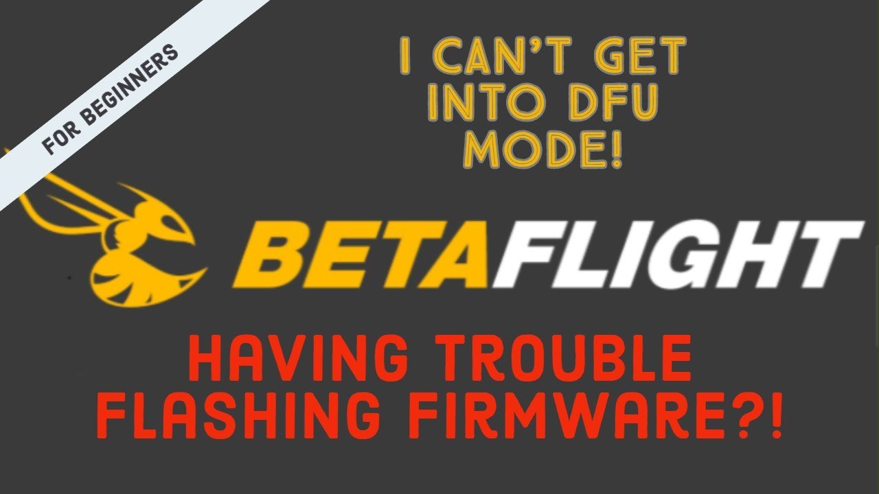 Как установить новую прошивку на контроллер полета Betaflight