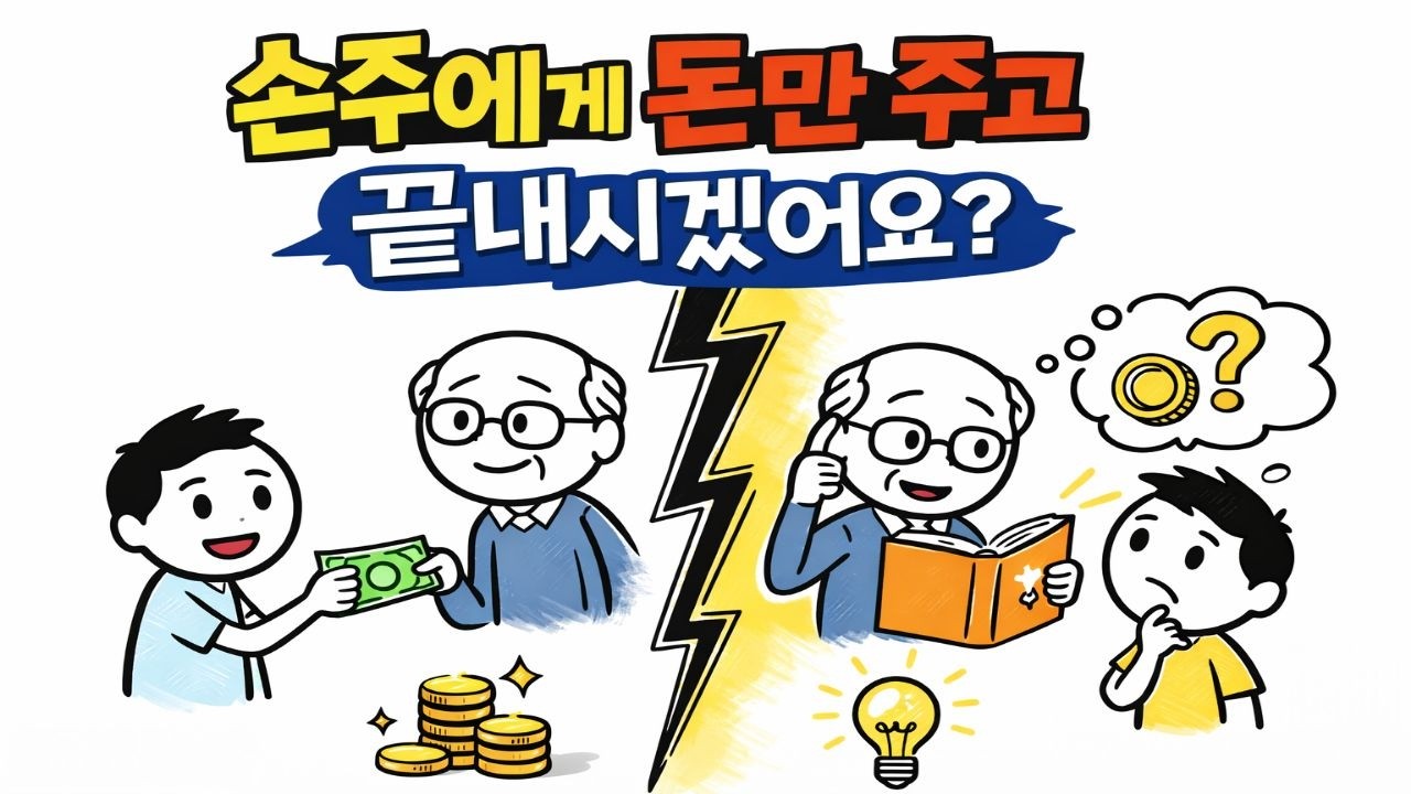 할아버지,할머니의 특별한 제안, 명절 용돈 어떻게 주면 좋을까?