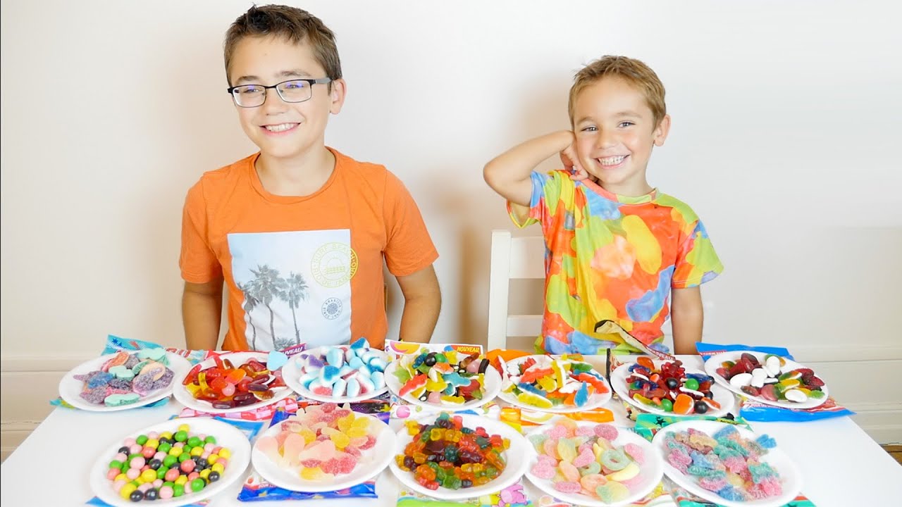 MAXI D&eacute;gustation Nouveaux Bonbons HARIBO - Partie 2/2
