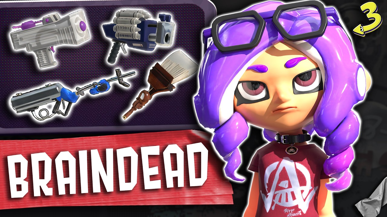 The EASIEST Weapons in Splatoon 3