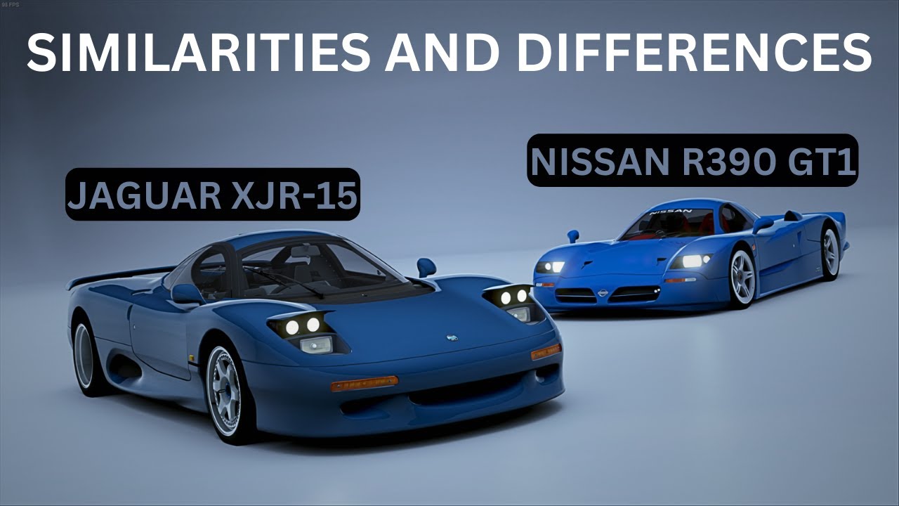 The Jag XJR-15 and Nissan R390 Are Related