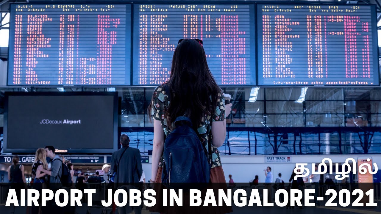Airport Jobs In Bangalore 2021 | Airport Jobs In India | Tamil | Drestle