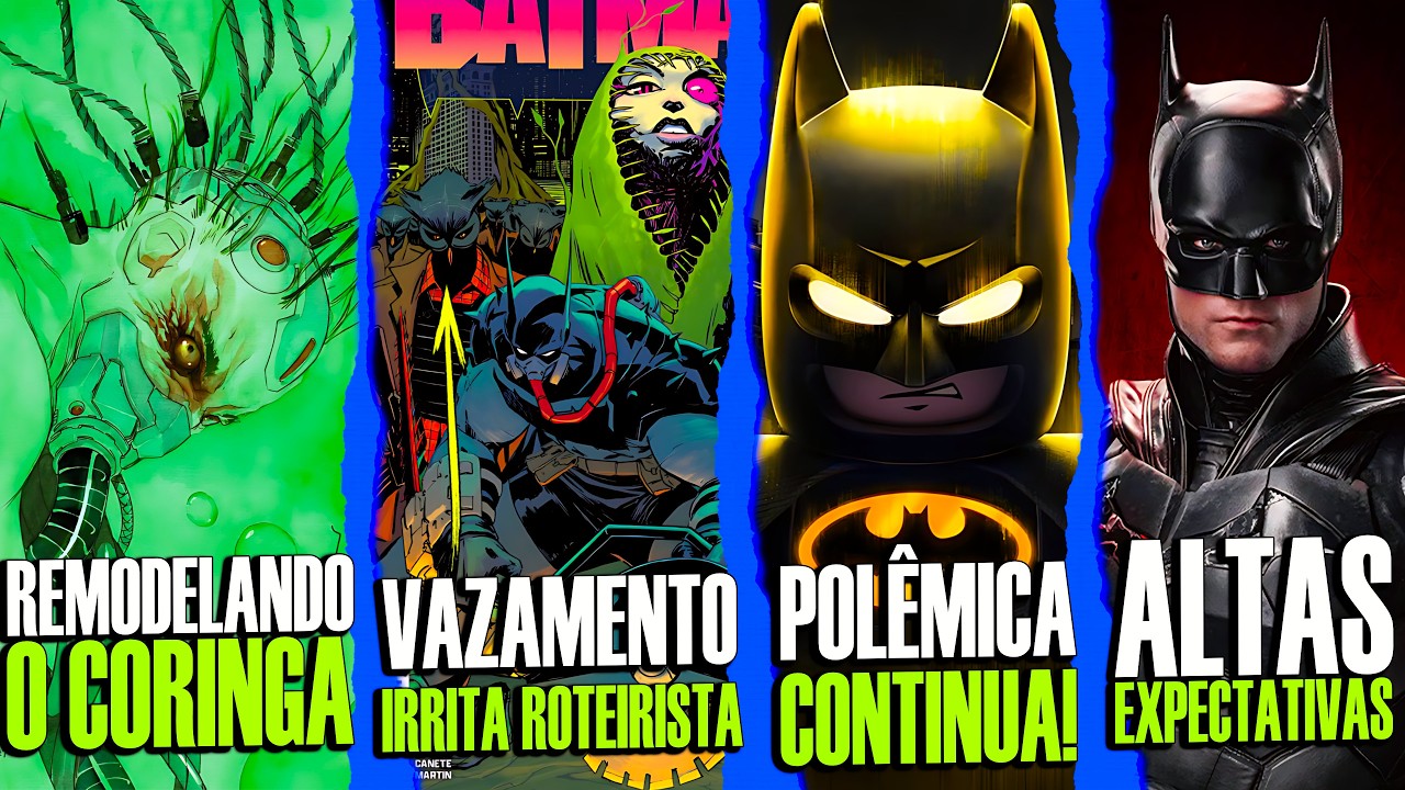 📰VAZAMENTO IRRITA SNYDER, OTIMIZAÇÃO LEGO BATMAN e MAIS! 🦇 Batgyro de Notícias